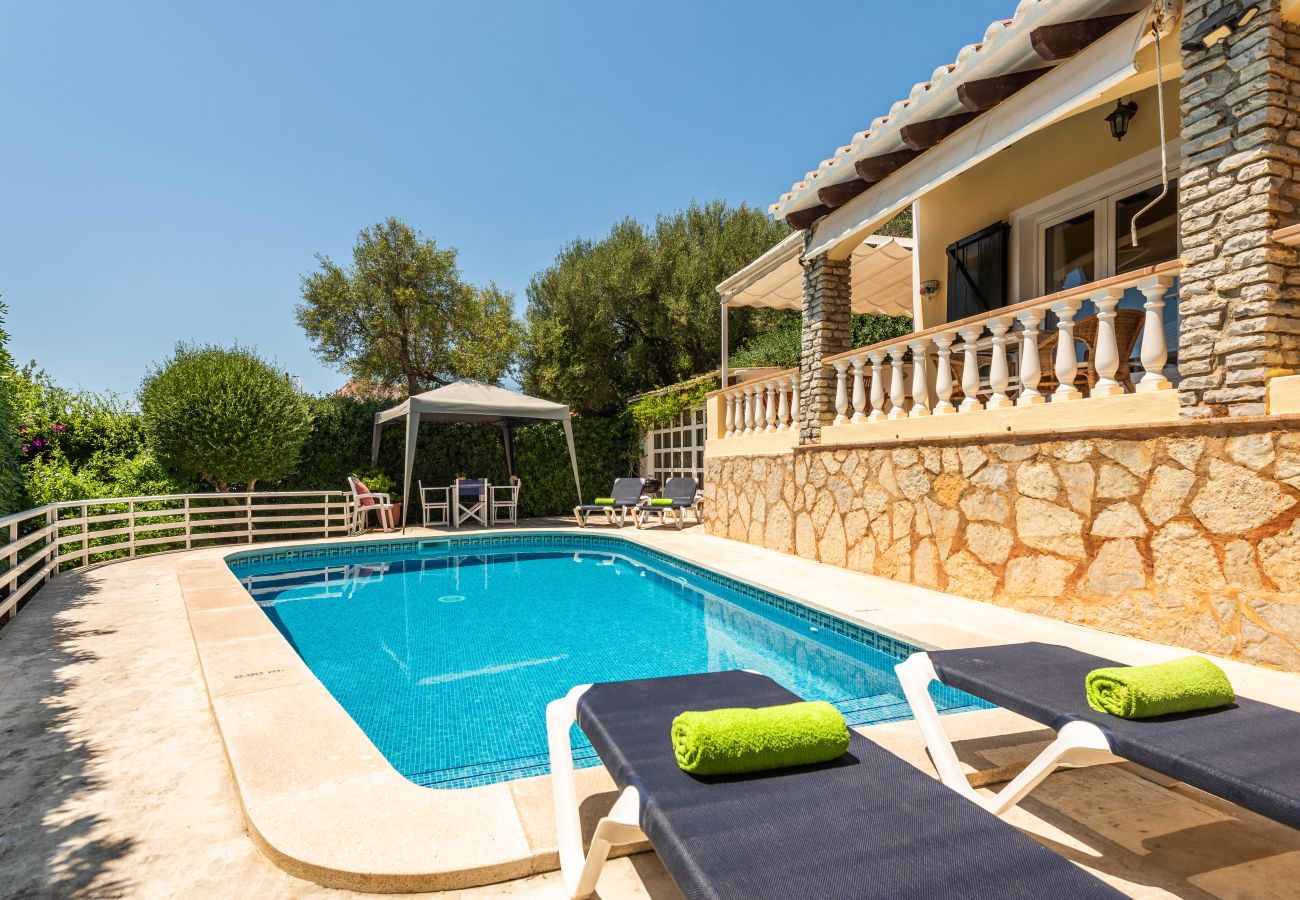 Villa en Alaior - Villa Mari - con piscina privada en Cala en Porter