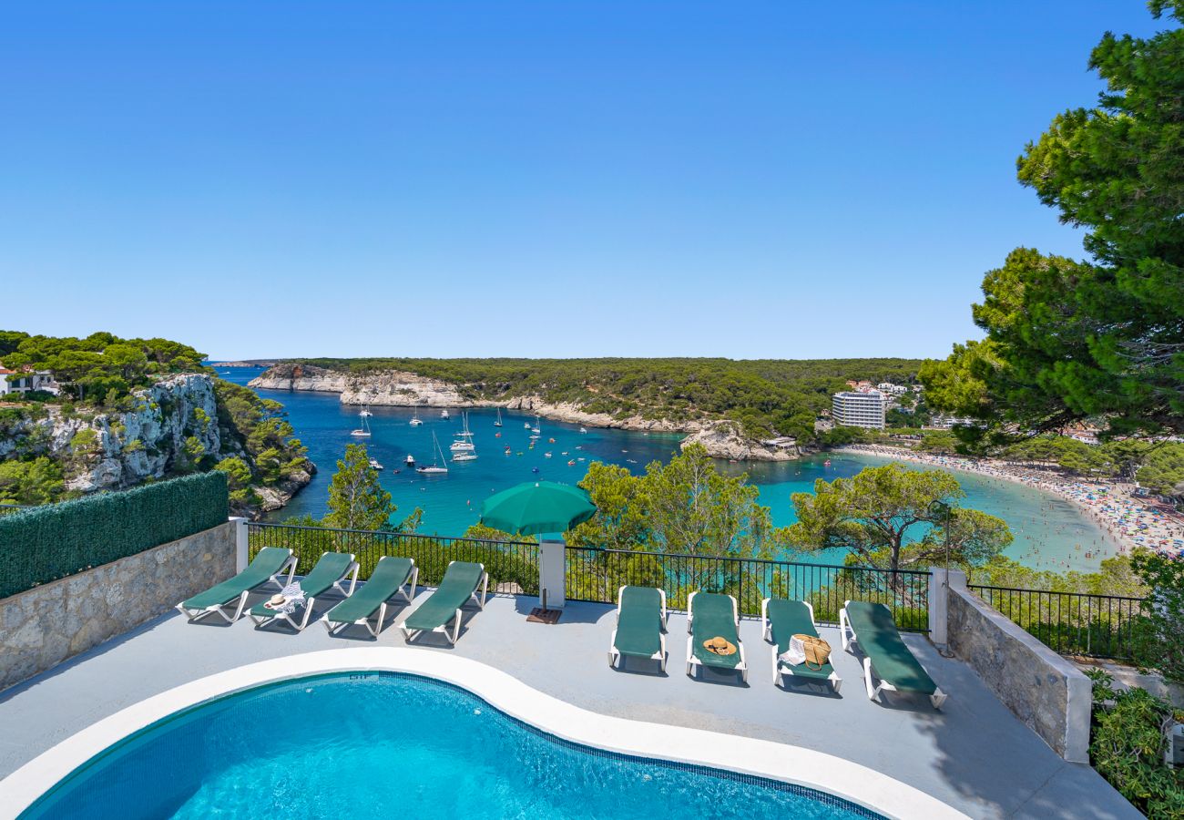 Villa en Cala Galdana - Villa Acantilado- Vista mar en Cala Galdana