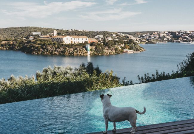 Villa en Es Castell - Casa Barbara - Vistas al puerto