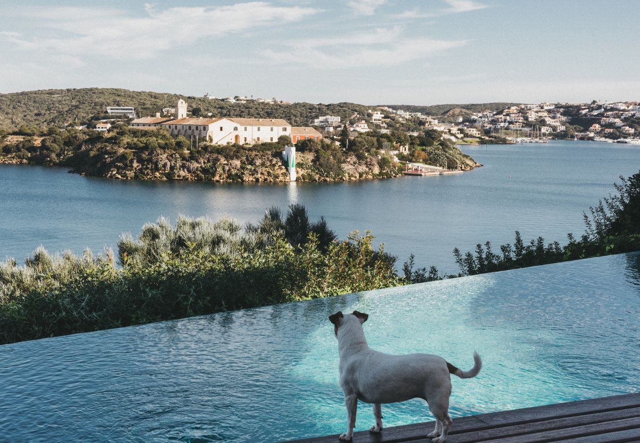 Villa en Es Castell - Casa Barbara - Vistas al puerto